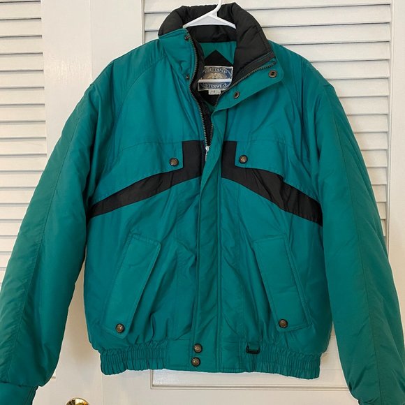 Vintage 90s Men's Ski Jacket - Brittania Outerwear - Picture 1 of 3